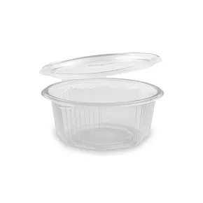 Achteckbecher (PP) mit Deckel klar 750ml [50 St.]