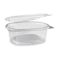 Weiteres Produktbild Feinkostbecher (rPET) mit Deckel oval klar 1500ml [50 St.]