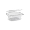 Feinkostbecher (rPET) mit Deckel oval klar 500ml [50 St.]