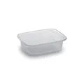 Rechteckbecher (PP) klar 108 x 81 mm 150ml [100 St.]