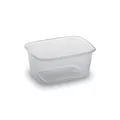 Rechteckbecher (PP) klar 108 x 81 mm 250ml [100 St.]