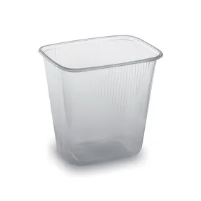 Rechteckbecher (PP) klar 108 x 81 mm 500ml [100 St.]