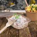 Weiteres Produktbild Feinkostbecher (PP) Ripboxx Tiny mit Deckel klar 200ml [50 St.]