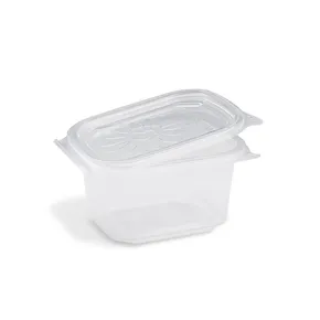 Feinkostbecher (PP) Ripboxx Tiny mit Deckel klar 375ml [50 St.]