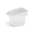 Weiteres Produktbild Feinkostbecher (PP) Ripboxx Tiny mit Deckel klar 500ml [50 St.]