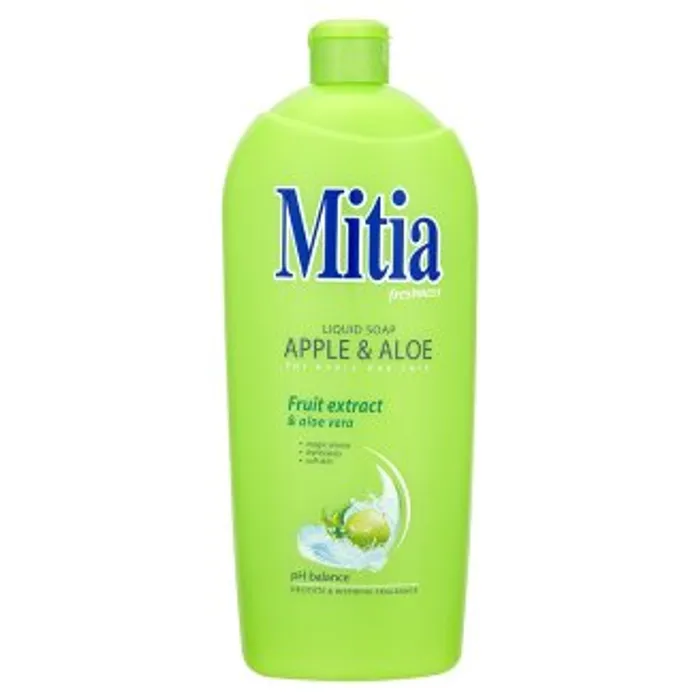 Hauptbild des Produkts Mitia Apple & Aloe tekuté mýdlo náhradní náplň 1 l