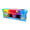 Modelína FUNNY DOO, 3-farbiges Set, 3x120 g, rot, blau, gelb, MITAMA 63848