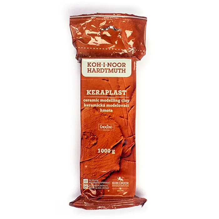 Hauptbild des Produkts Modelovací hmota keraplast 131707 terra 1000g