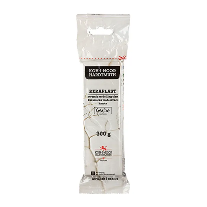 Hauptbild des Produkts Modelovací hmota keraplast 131708 bílá 300g