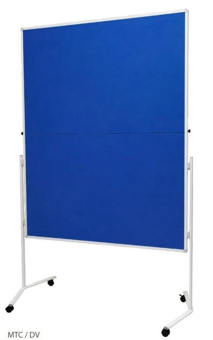 Hauptbild des Produkts Moderační textilní tabule modrá 120x150cm - skládací