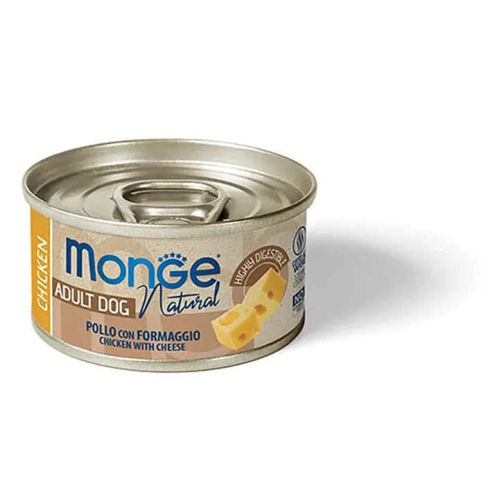 Hauptbild des Produkts MONGE DOG NATURAL kuřecí maso se sýrem pro psy 95 g