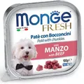 Weiteres Produktbild MONGE FRESH - Pastete und Stücke mit Rindfleisch 100 g für Hunde