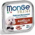 Weiteres Produktbild MONGE FRESH - Pastete und Stücke mit Lammfleisch 100 g für Hunde