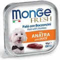 Weiteres Produktbild MONGE FRESH - Pastete und Stücke mit Ente 100 g für Hunde