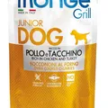 Weiteres Produktbild MONGE GRILL JUNIOR Taschenhuhn mit Truthahn für Welpen 100 g