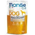 Weiteres Produktbild MONGE GRILL Beutel Huhn und Truthahn für Hunde 100 g