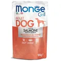 MONGE GRILL Beutel mit Lachs für Hunde 100 g