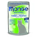 MONGE NATURAL Beutel Thunfisch in Gelee für Katzen 80 g