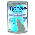 MONGE NATURAL Beutel Thunfisch in Gelee mit Hering für Katzen 80 g