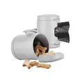Multi Box - Behälter für Leckerlis/Beutel für Flexi-Leine, grau
