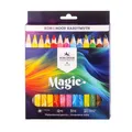 Mehrfarbige Buntstifte „Magic 3408“, Set mit verschiedenen Farben 12+1, dreikantig, KOH-I-NOOR