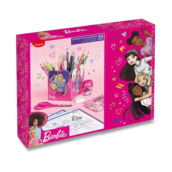 Hauptbild des Produkts Multiproduktová sada Gift box Barbie 35 ks