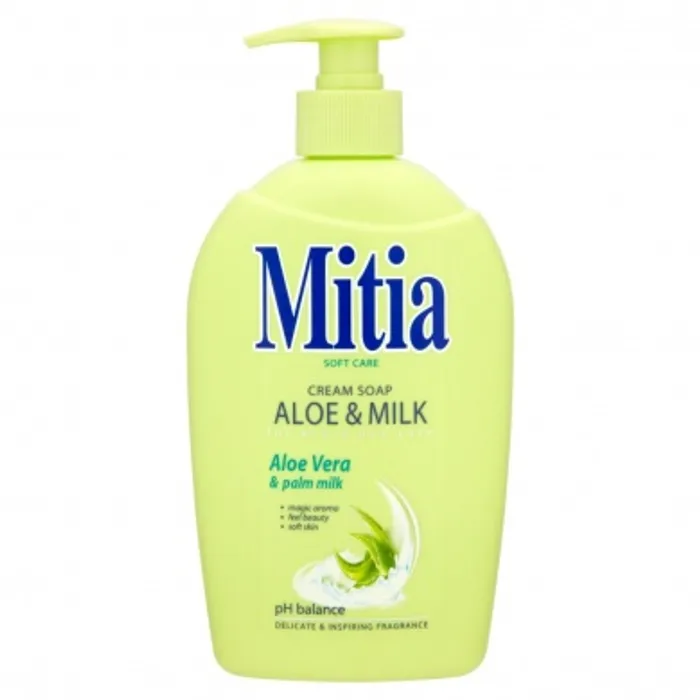 Hauptbild des Produkts Mýdlo tekuté Mitia Aloe Milk 500ml pumpičkou