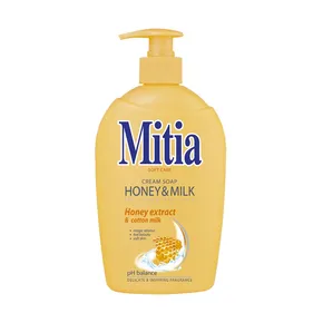 Mitia Honey & Milk Flüssigseife 500 ml mit Spender