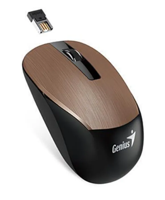 Hauptbild des Produkts Myš, bezdrátová, optická, standardní velikost, GENIUS "NX-7015", měděná