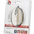 Weiteres Produktbild Maus "Centa Mini", weiß, kabelgebunden, optisch, kleine Größe, TRUST