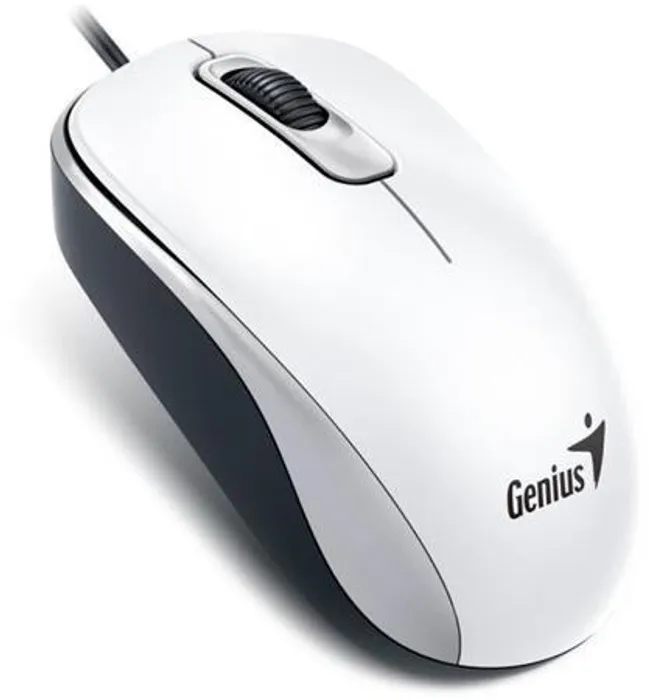 Hauptbild des Produkts Myš, drátová, optická, standardní velikost, USB, GENIUS "DX-110", bílá