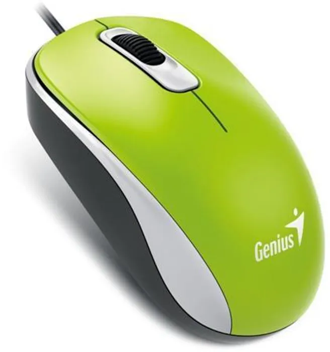 Hauptbild des Produkts Myš, drátová, optická, standardní velikost, USB, GENIUS "DX-110", zelená