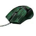 Maus "GXT101C Gav", Design Dschungel, spielbar, kabelgebunden, optisch, USB, TRUST