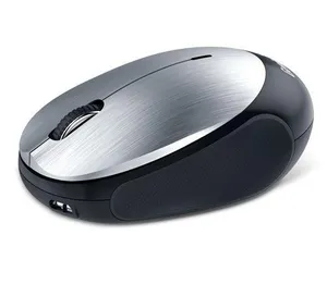 Myš "NX-9000BT", stříbrná, bezdrátová, optická, Bluetooth, vestavěná baterie, GENIUS