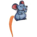 Weiteres Produktbild Emotionale Maus mit Katzenminze, farbiger Schwanz, 7,5 cm, Stoff, 5 Typen