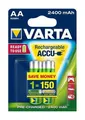 Ladungsfähige Batterien, AA (Mignon), 2x2500 mAh, vorgeladen, VARTA "Power Accu"