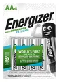 Wiederaufladbarer Akku, AA (Bleistift), 4x2300 mAh, vorgeladener ENERGIZER