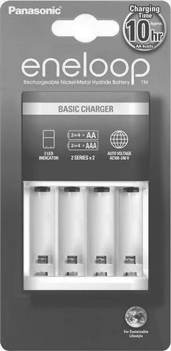 Hauptbild des Produkts Nabíječka baterií, AA/AAA, 2/4, PANASONIC "Eneloop"