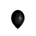 Luftballon schwarz durchmesser 25cm `M` [100 St.]