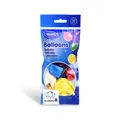 Luftballon metallic bunt gemischt durchmesser 25cm `M` [10 St.]