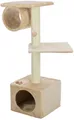 Weiteres Produktbild Ersatzhängematte (37x37cm, beige) für #43951 - Kratzbaum SAN FERNANDO