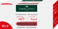 Weiteres Produktbild Tintenpatronen, Standard, 6x rot Faber-Castell 185514