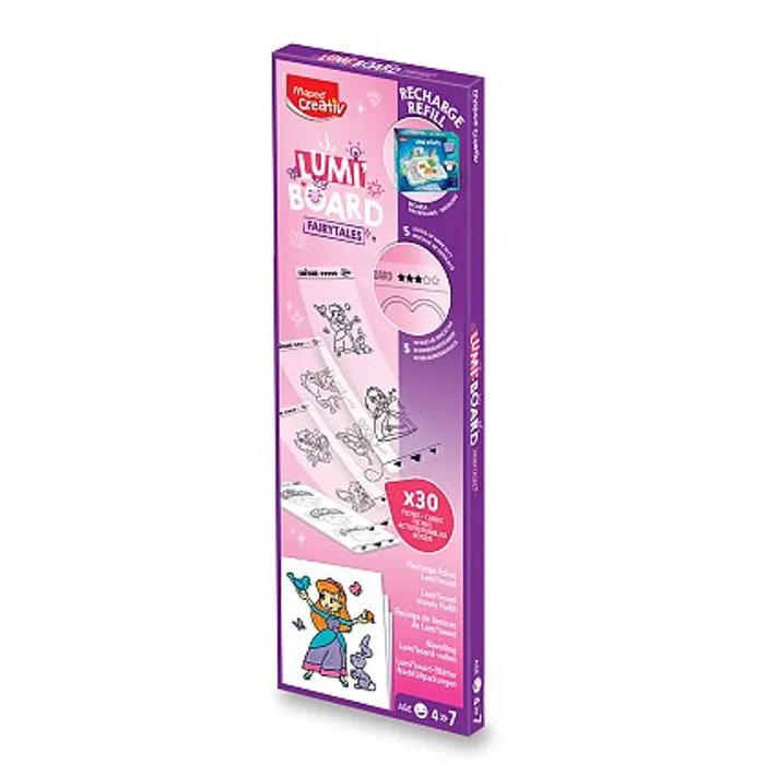 Hauptbild des Produkts Náhradní náplň do kreativní sady Lumi Board - Pohádka