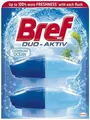 Ersatzfüllung für WC-Blöcke "Duo Aktiv", Ozean, Gel, 2 x 50 ml, BREF