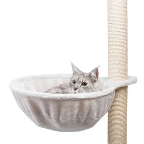 Ersatzliege, Plüschliege XXL 45 cm max. bis 9 kg, hellgrau