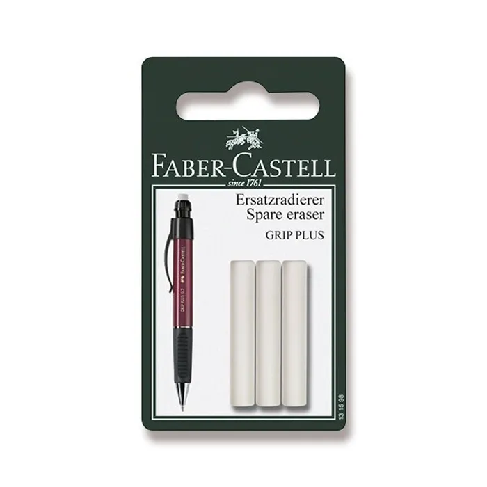 Hauptbild des Produkts Náhradní pryž Faber-Castell Grip Plus 3 ks