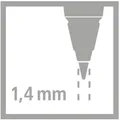 Weiteres Produktbild Ersatzklammern STABILO EASYergo 1.4 - Härtegrad HB [6 Stück]