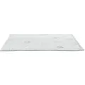 Weiteres Produktbild NANDO Fleecedecke mit hohem Flor – hellgrau 100 x 70 cm
