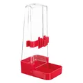 Großer rechteckiger Tränke-/Futterspender 200 ml/16 cm