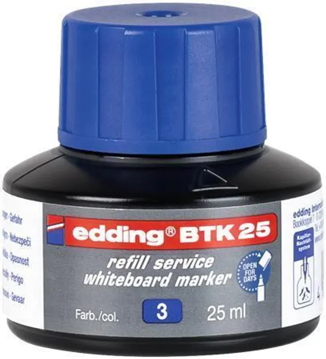 Hauptbild des Produkts Náplň do popisovače na bílou tabuli a flipchart "BTK 25", modrá, EDDING
